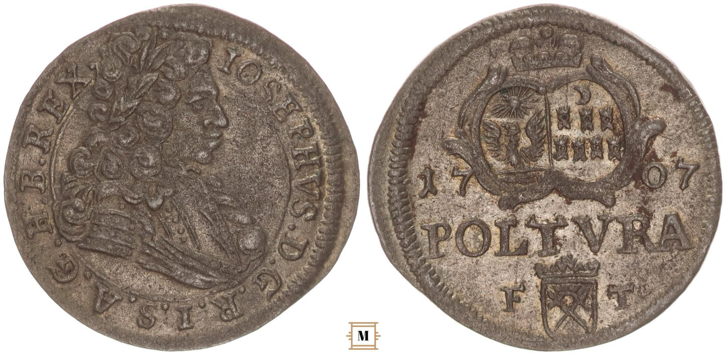I. József poltura 1707 Erdély R!