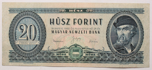 20 forint 1960