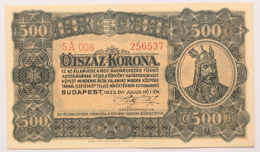500 korona 1923