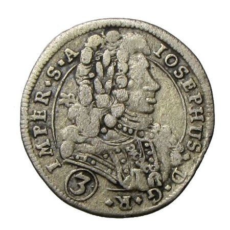 I. József 1711 BW 3 krajcár