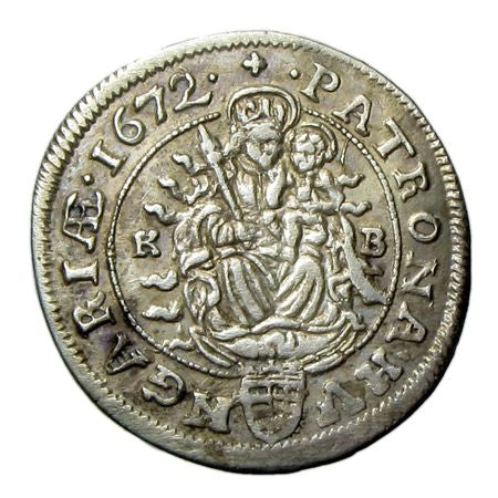 I. Lipót 1672 KB VI krajcár