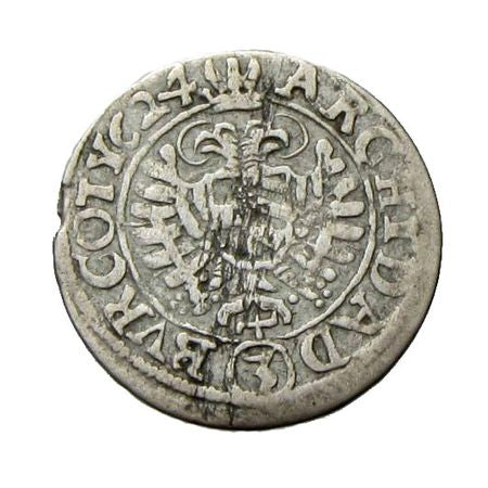 II. Ferdinánd 1624 3 krajcár