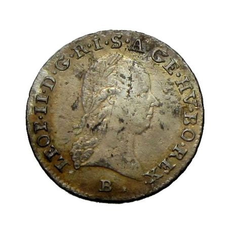 II. Lipót 1792 B 3 krajcár