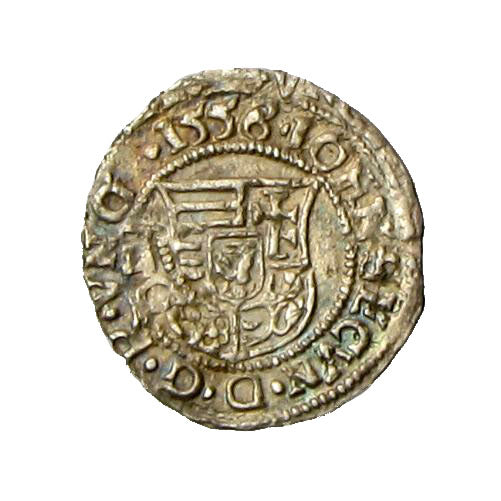 János Zsigmond denár 1556 NP változat