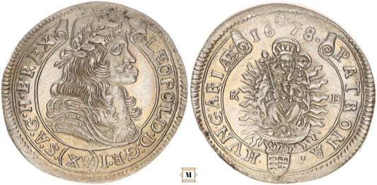 I. Lipót 15 krajcár 1678 KB