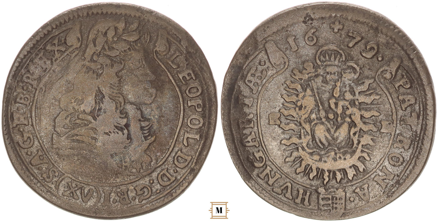 I. Lipót 15 krajcár 1679 KB
