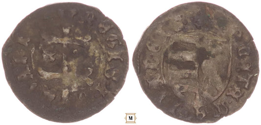 I.Mátyás 1458-1490 Denár B-I ÉH 556